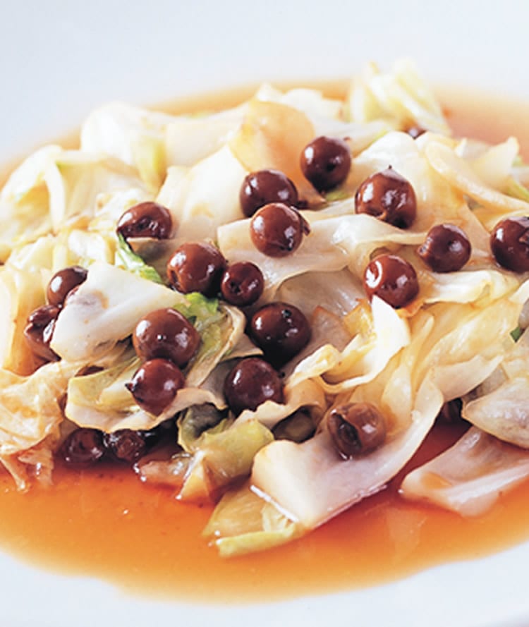 食谱:树子炒高丽菜