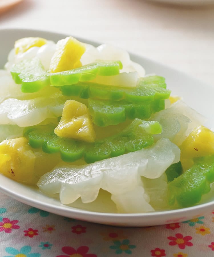 食谱:凤梨炒苦瓜