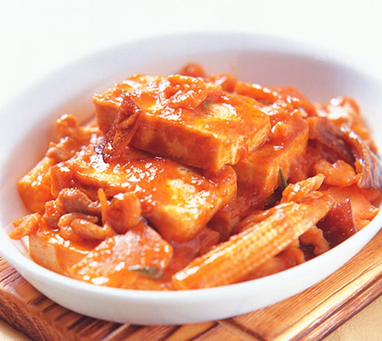 食谱:豆腐鸡片
