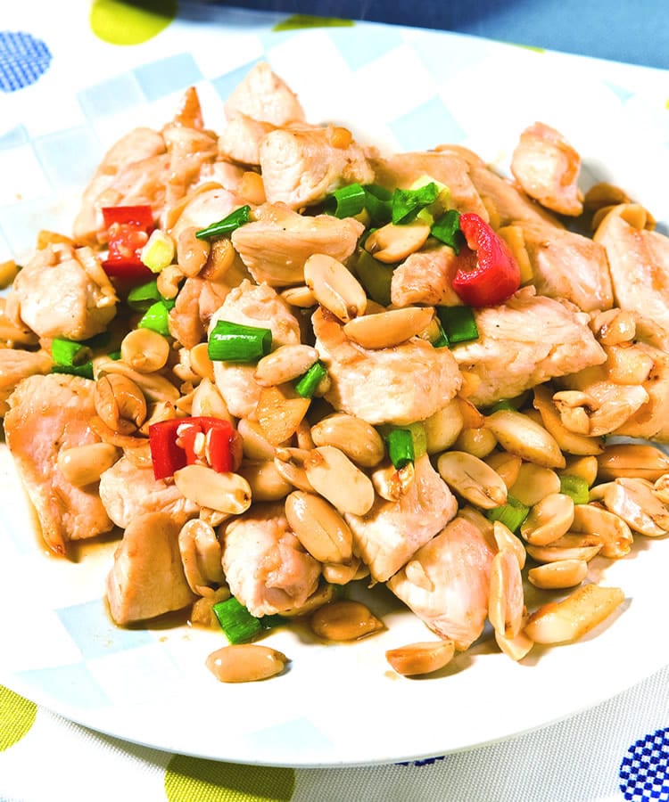 食谱:花生鸡丁