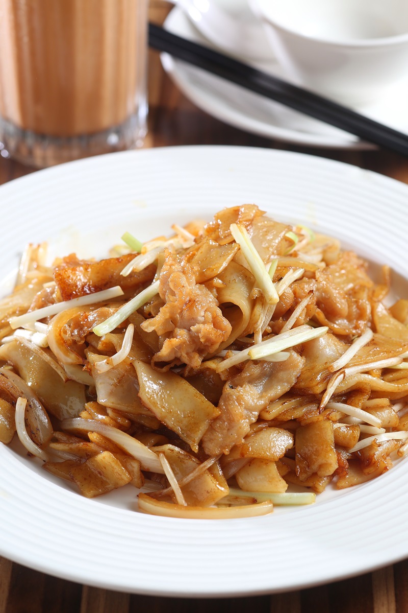 干炒猪肉河粉