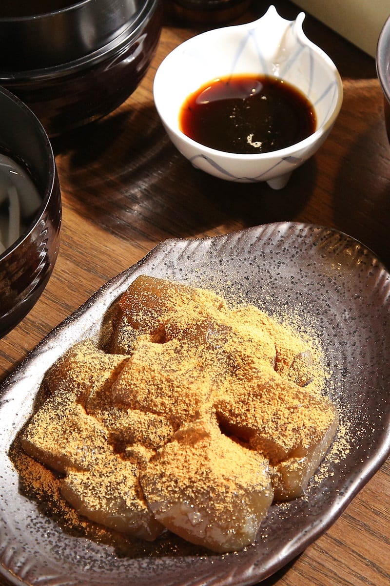 日式黄豆粉蕨饼