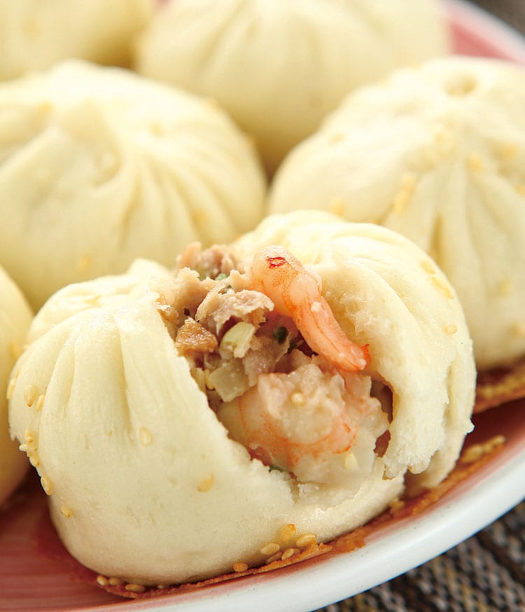 食谱:虾仁韭黄煎包