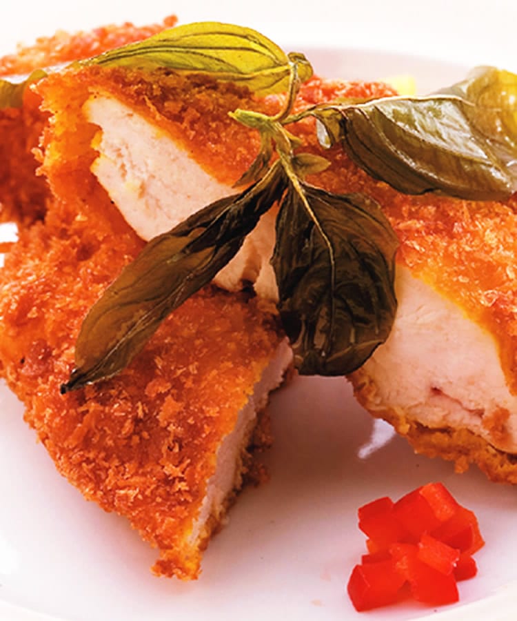 食谱:金香酥炸鸡排