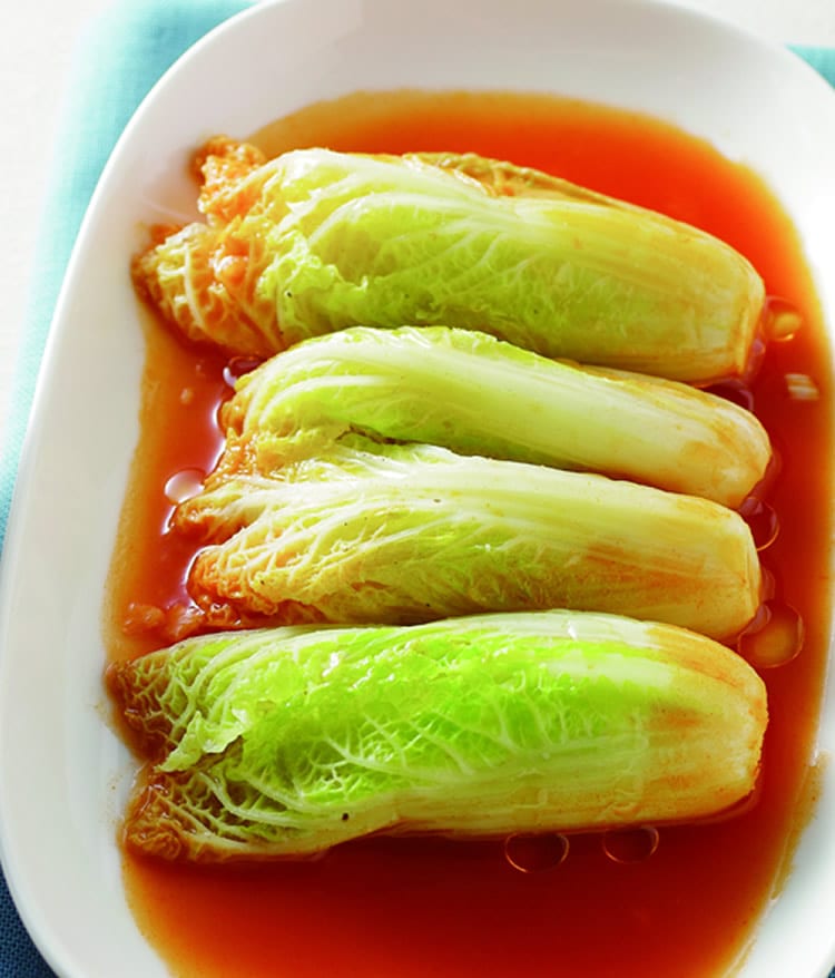 食谱:茄酱煨娃娃菜
