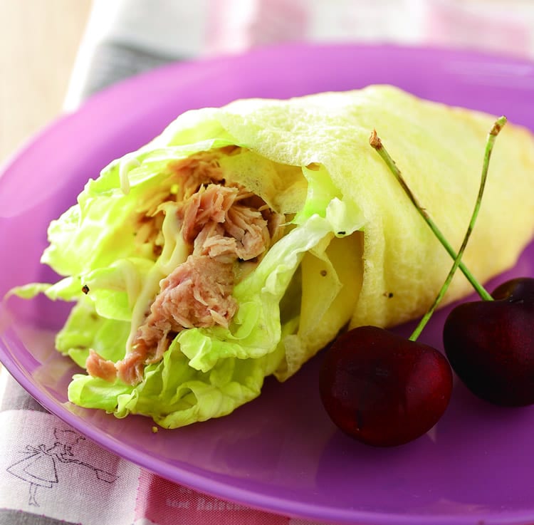 食谱:鲔鱼美奶滋可丽饼