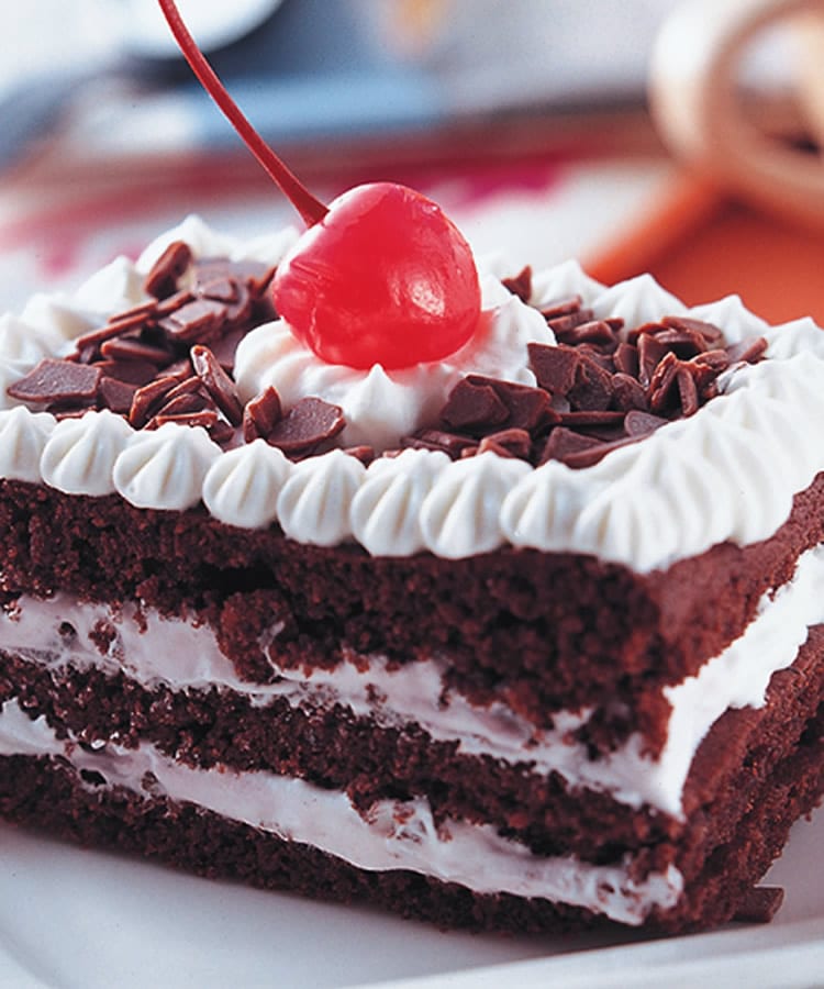 食谱:巧克力樱桃蛋糕