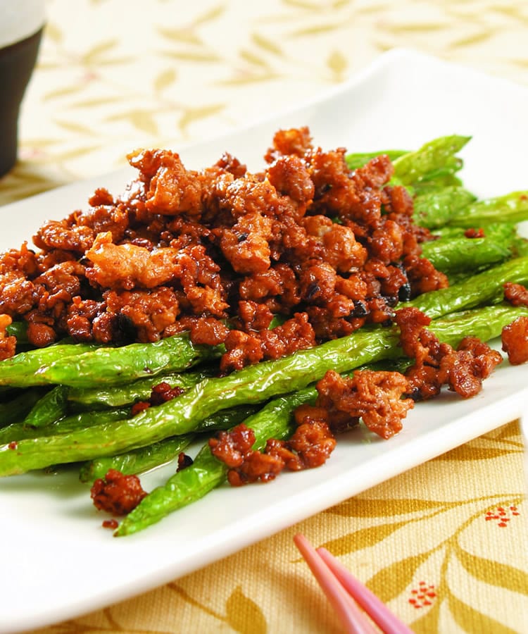 食谱:干扁四季豆(4)