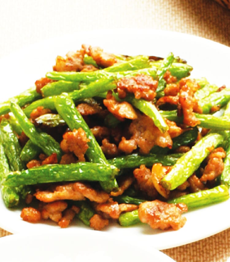 食谱:干煸四季豆(1)