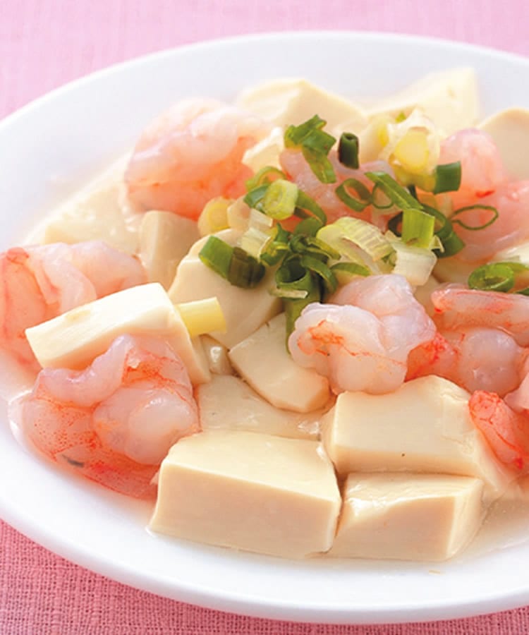 食谱:虾仁豆腐(1)