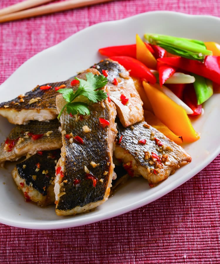 食谱:蒜味烤鱼