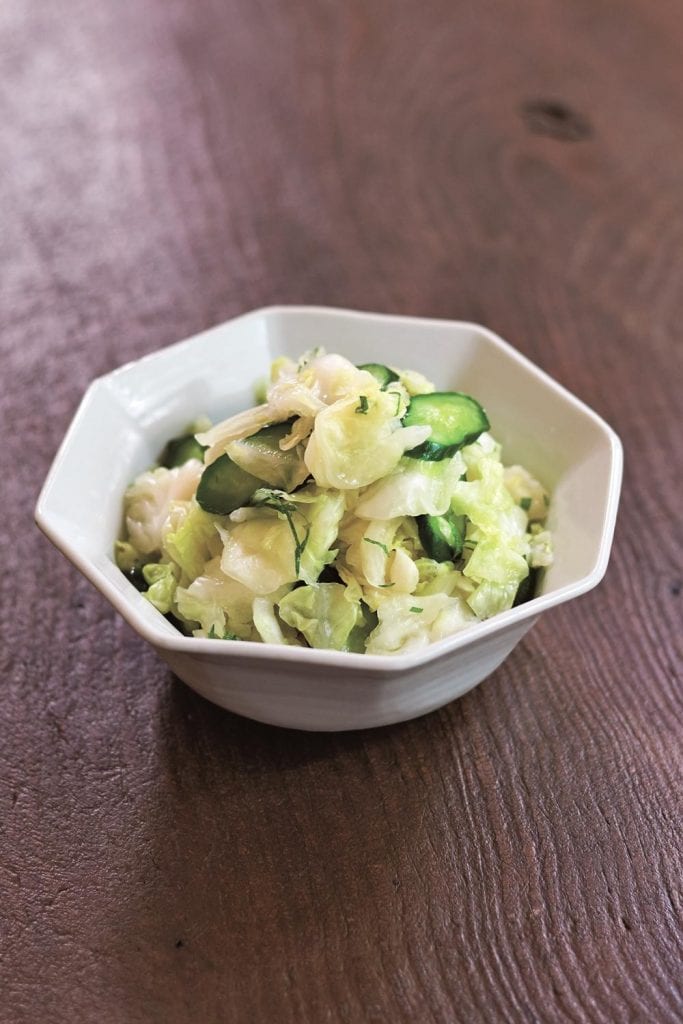 浅渍高丽菜小黄瓜