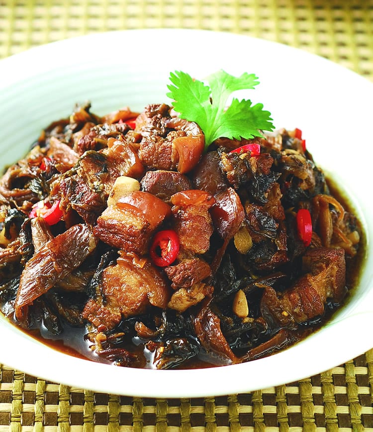 食谱:梅干五花肉
