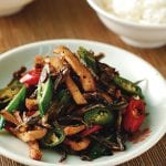 青红椒炒小鱼干