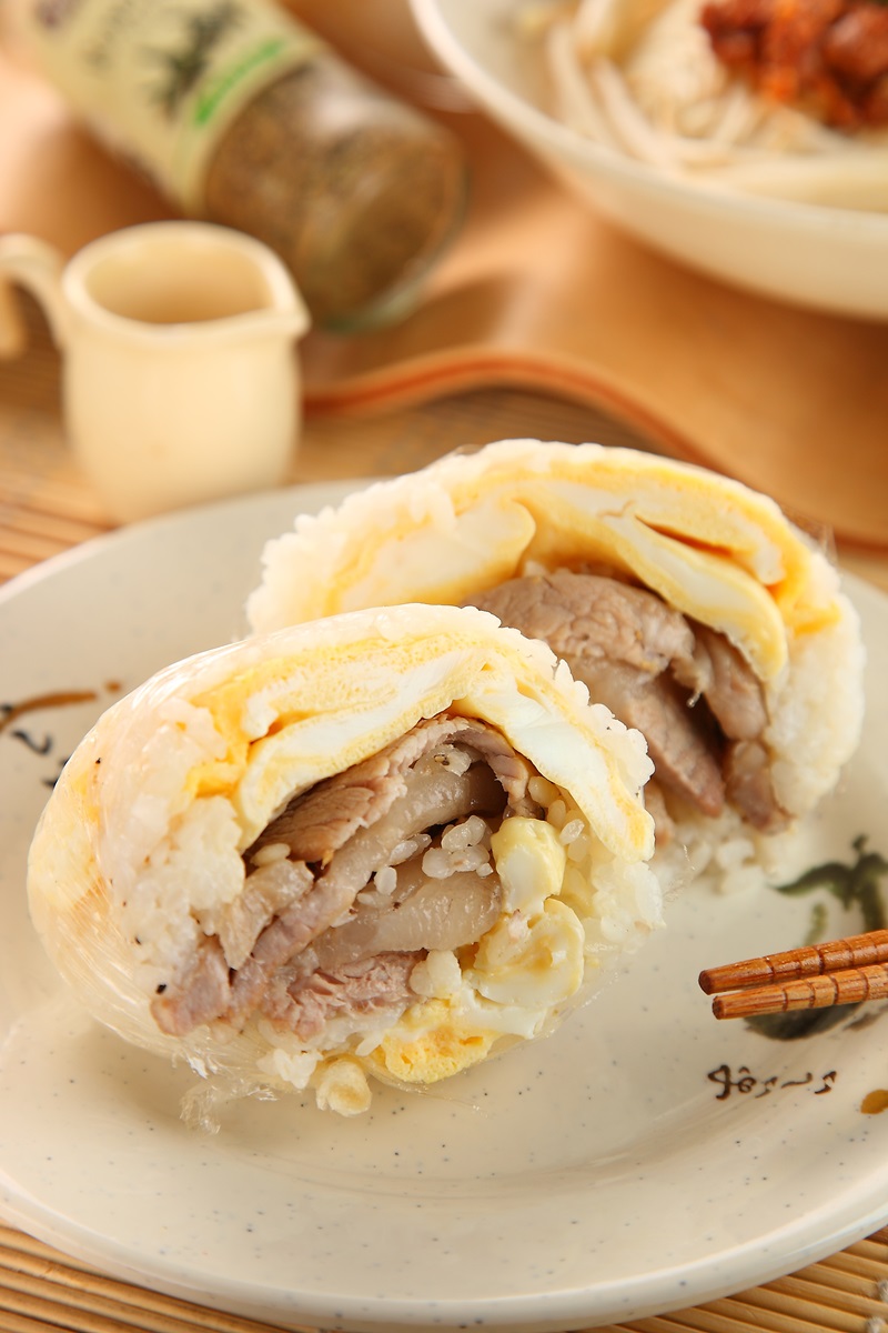 肉蛋饭团