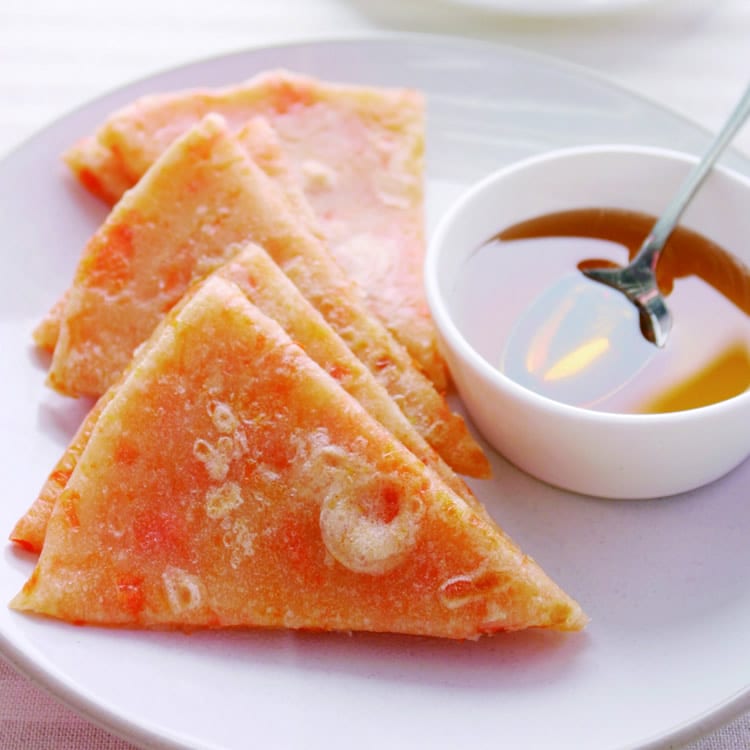 食谱:红萝卜煎饼(2)