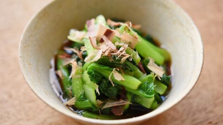 日本妈妈都爱的 小松菜 怎么煮 简单汆烫就好吃 菜谱食谱侦探
