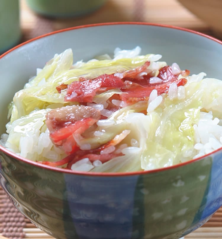 食谱:培根高丽菜饭