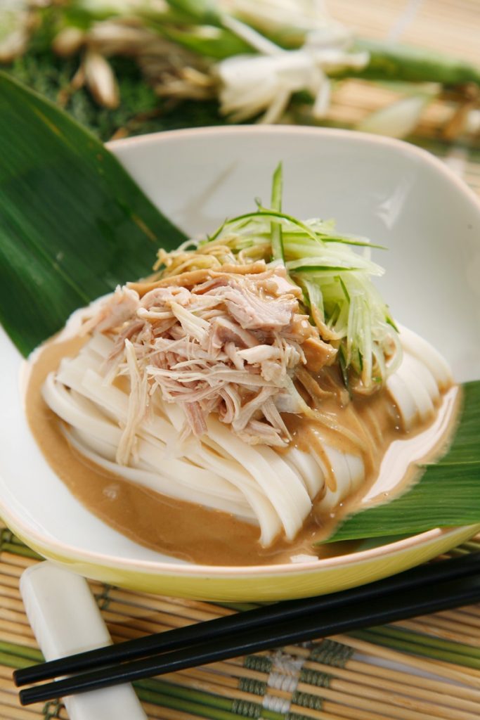 油鸡芝麻凉面