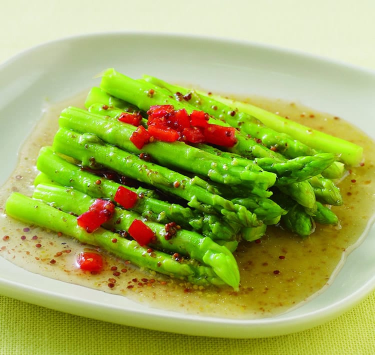 食谱:百香枫糖芦笋沙拉