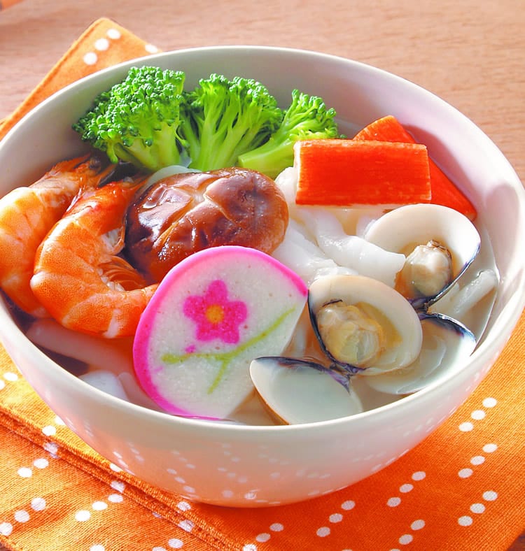 食谱:海鲜粿仔条汤