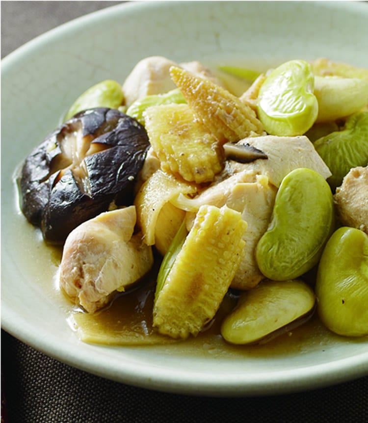 食谱:皇帝豆蒸鸡胸