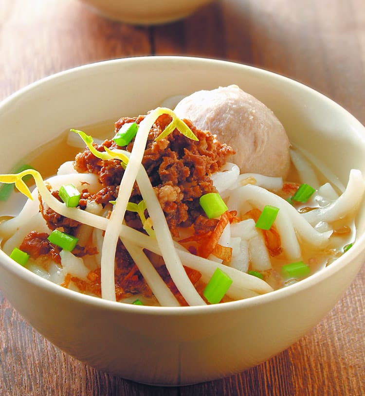食谱:肉臊米苔目汤