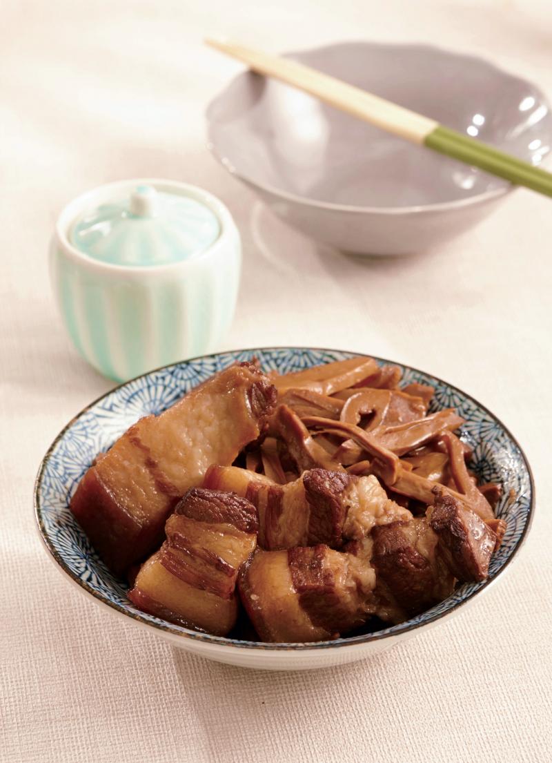 水笋烧肉