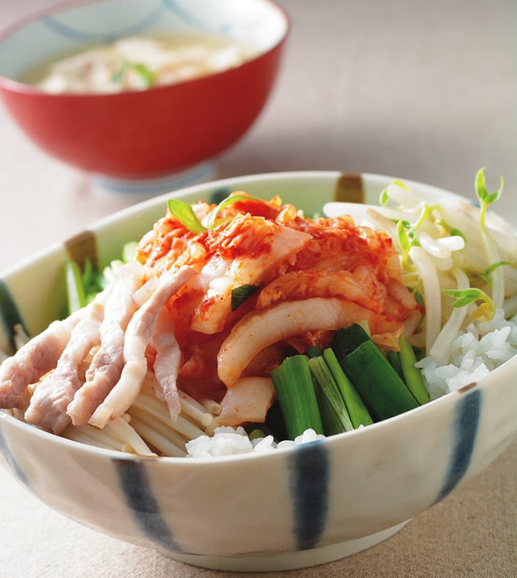 食谱:韩式泡菜盖饭