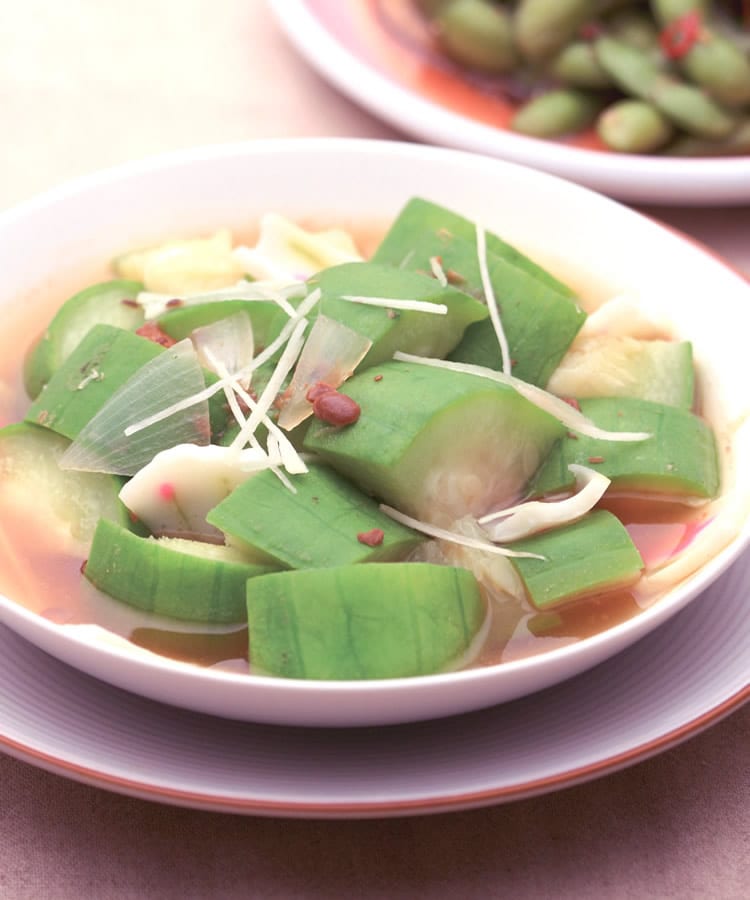 食谱:白甘蔗卤丝瓜