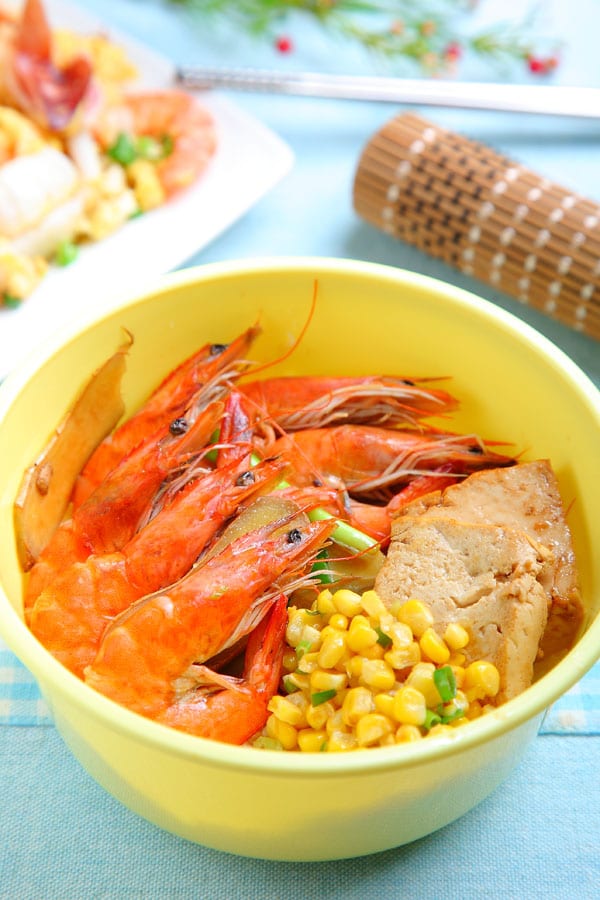 麻油虾