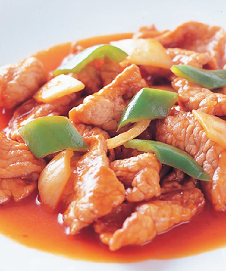 食谱:茄汁肉片