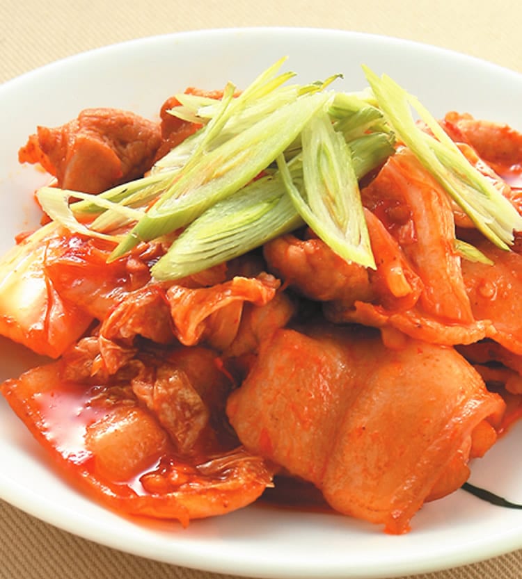 食谱:韩式泡菜炒肉片