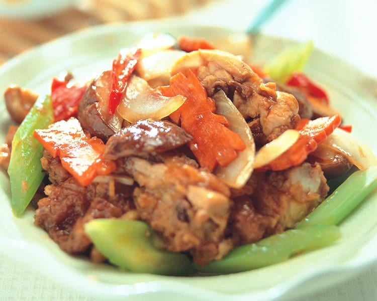 食谱:红烧炸鸡肉