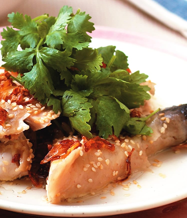 食谱:芝麻香葱鸡