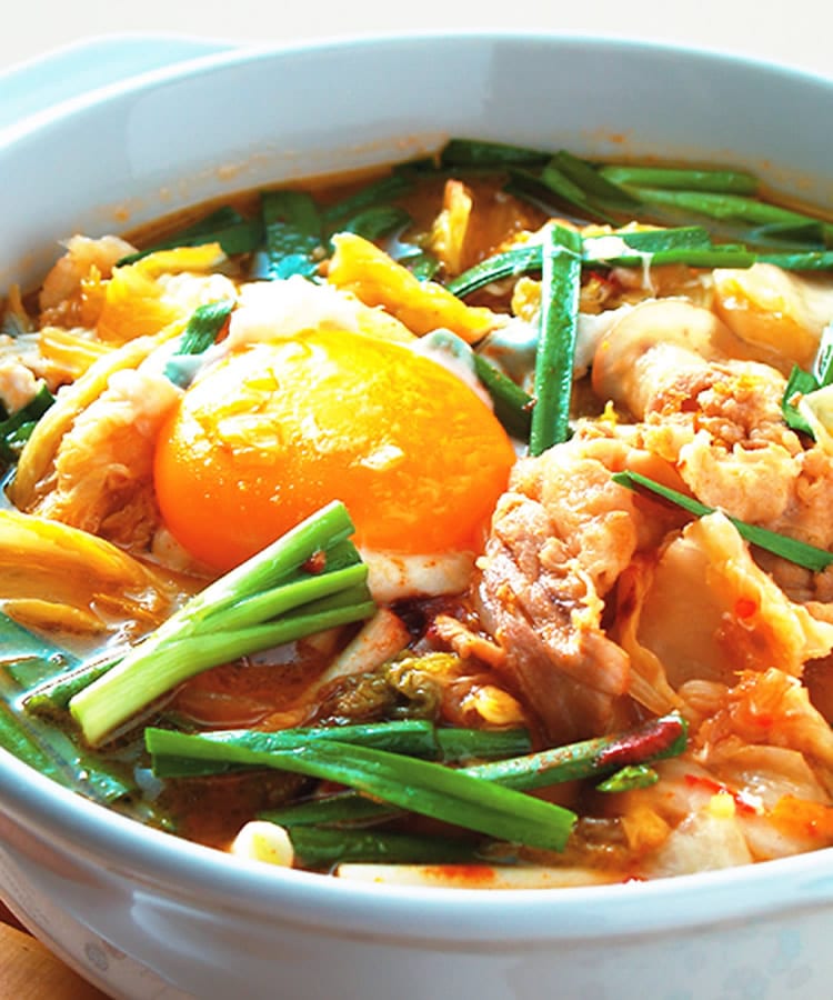 食谱:泡菜豆腐猪肉锅
