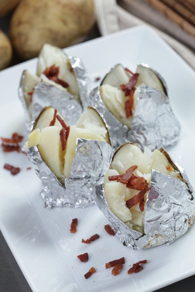 奶油培根烤洋芋