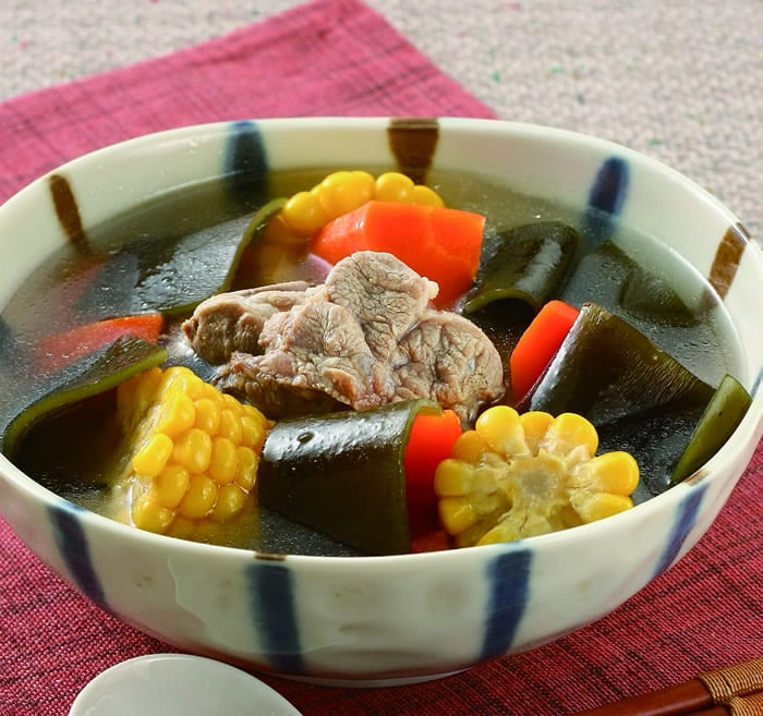 食谱:昆布排骨汤(1)