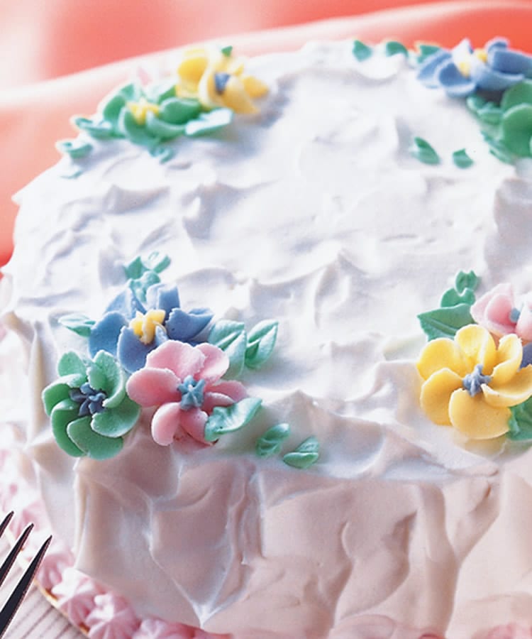 食谱:花饰蛋糕