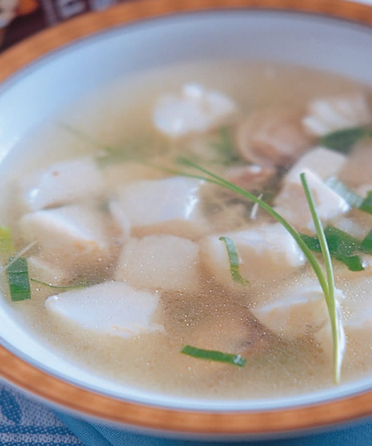 食谱:青衣蛤蜊汤