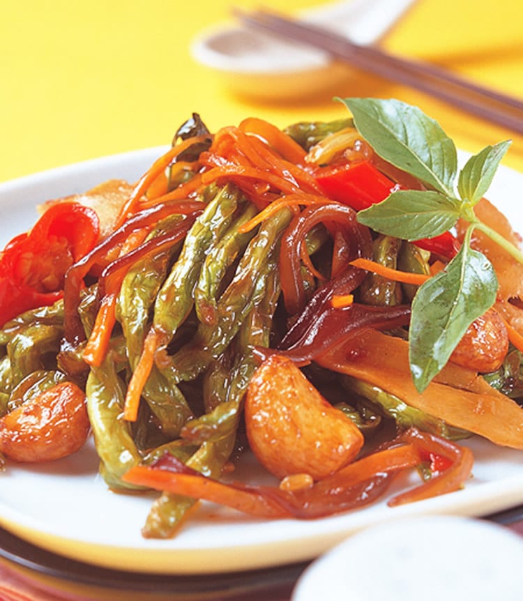 食谱:三杯四季豆
