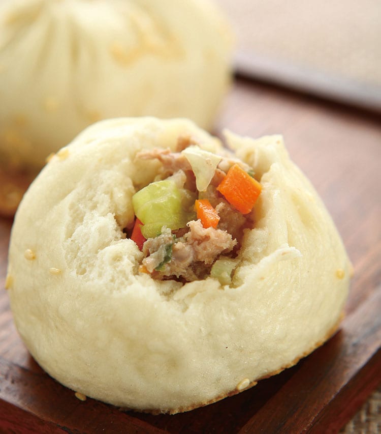 食谱:高丽菜肉煎包