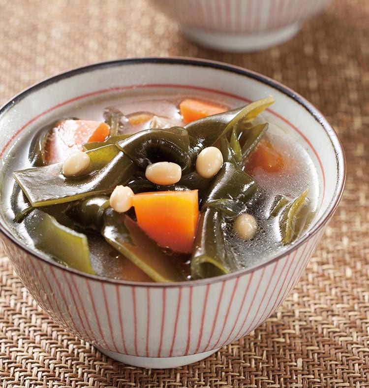 食谱:黄豆海带汤