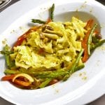 姜黄春蔬炒关庙面