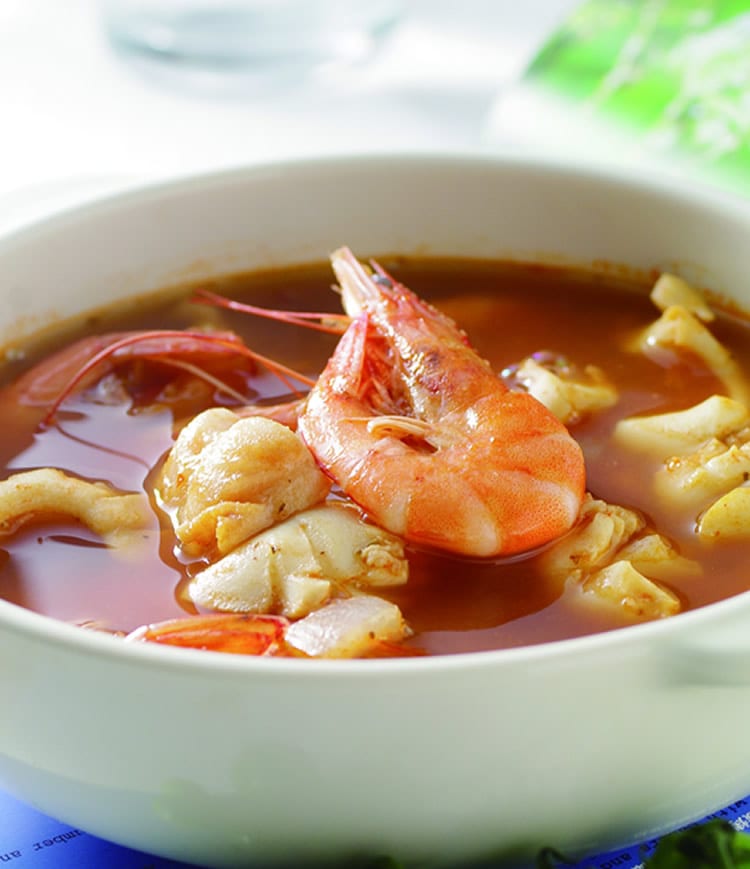 食谱:西西里蕃茄海鲜汤