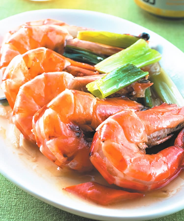 食谱:油爆大虾