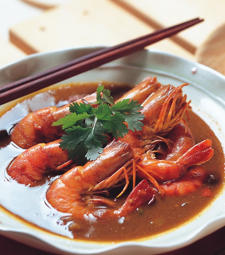 食谱:咖哩大虾