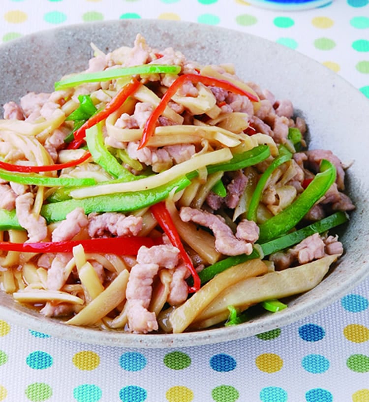 食谱:竹笋炒肉丝(4)