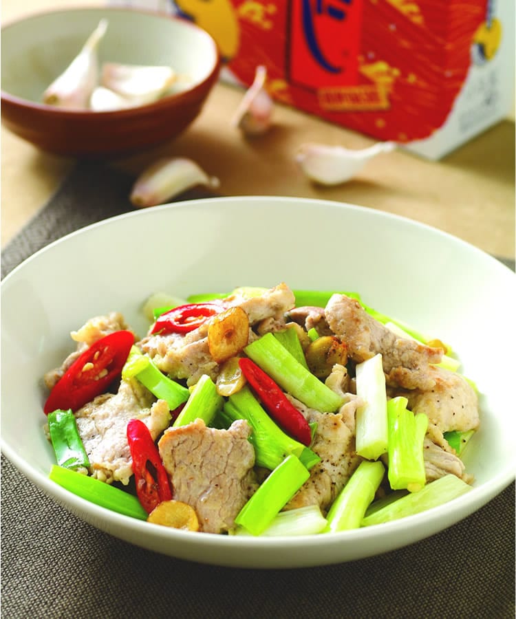 食谱:葱爆肉片(2)