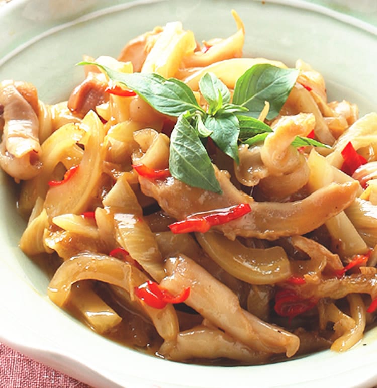 食谱:酸辣炒鱼肚